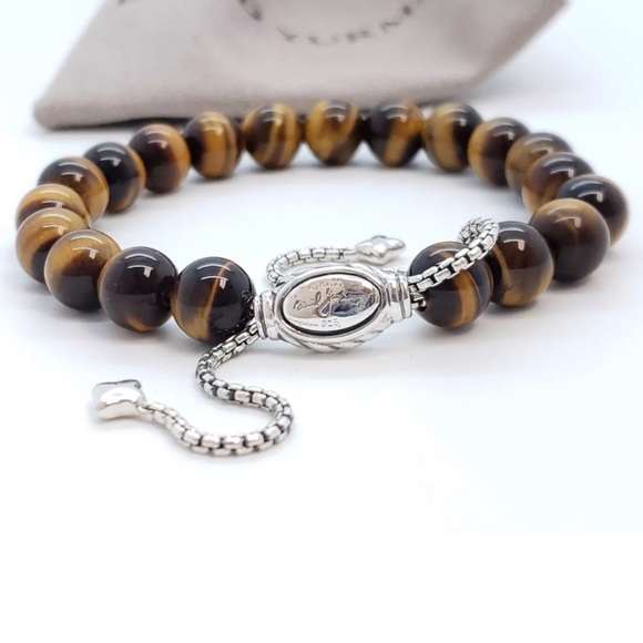 DAVID YURMAN • Tiger’s Eye Spiritual Beads - Picture 3 of 8
